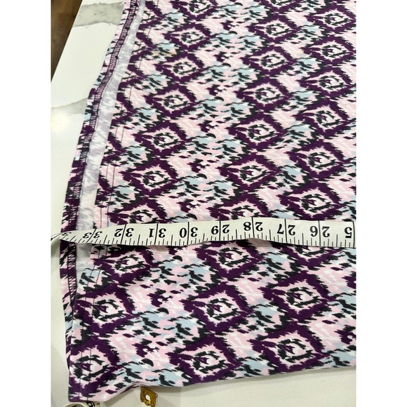 Soybu Purple‎ Print Dress Criss Cross Back Casual Sundress Medium - Picture 6 of 6